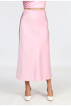Спідниця жіноча Актуаль 035 шовк Армані рожева