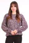 Світшот жіночий Актуаль 017 трикотаж букле бордовий