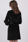 Сукня жіноча Актуаль 126 однотонний велюр чорна