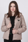 Куртка короткая Актуаль 98830 плащевка капучино